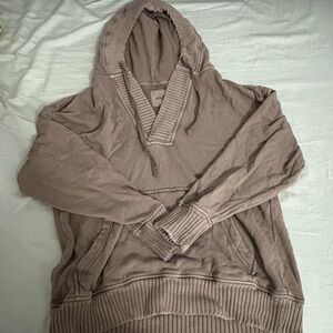 Aerie Men's Taupe Hoodie Sweater